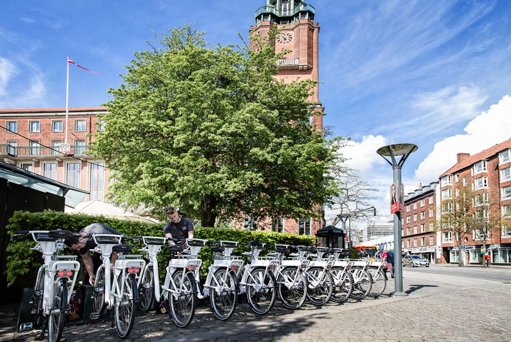SIF Gruppen etablerer flere grønne cykelstationer i København