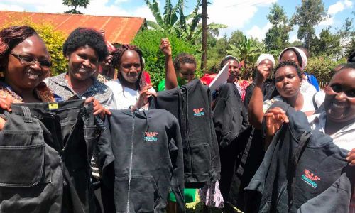 SIF Gruppens firmatøj får nyt liv i Kenya