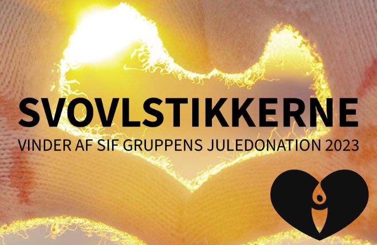 SIF Gruppen vælger Svovlstikkerne til årets juledonation