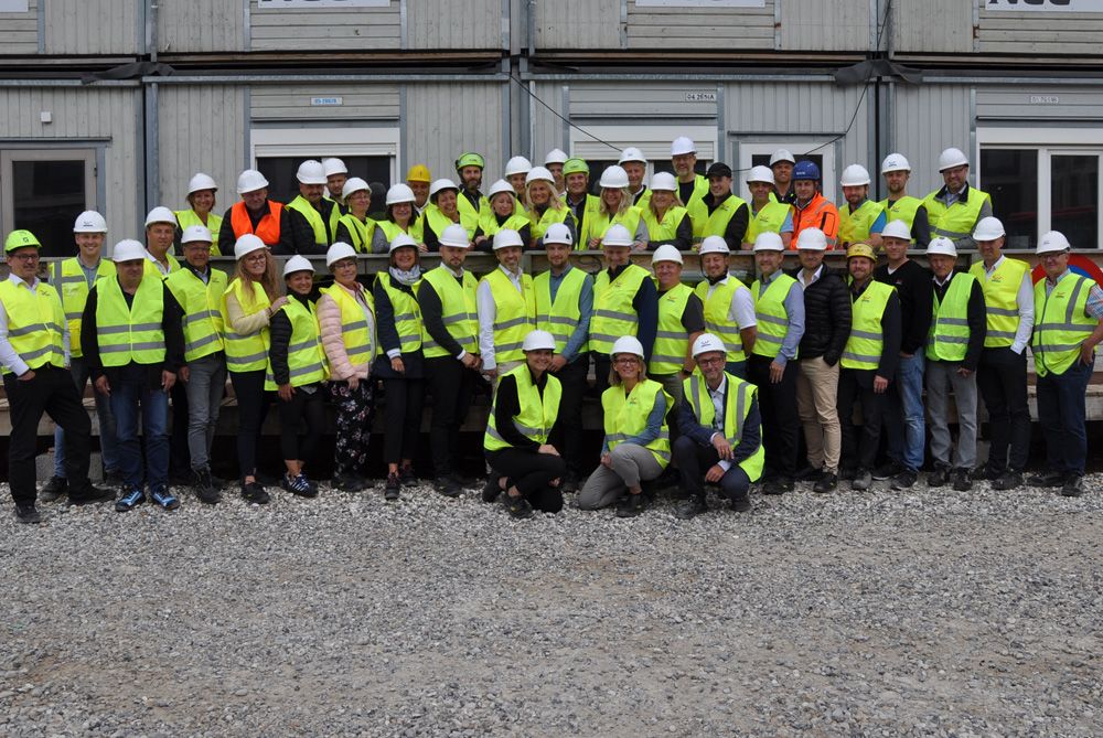 SIF Gruppen på byggepladsbesøg i Lyngby – endnu en ud af huset oplevelse!